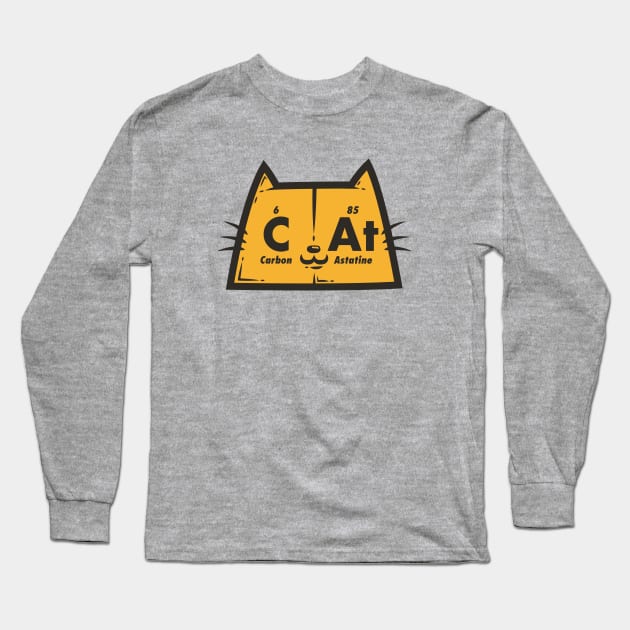 Periodic Cat Long Sleeve T-Shirt by krisren28